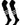 TCK customizable socks Main/Stripes / Large Custom Dugout Striped Over the Knee Baseball Socks Pattern B