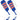 TCK customizable socks Stirrup/Stripes/Accent/Sock / Large Custom Dugout Baseball Stirrup Socks Pattern D