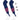 TCK customizable socks Stirrup/Stripes/Accent/Sock / Large Custom Dugout Over the Knee Baseball Stirrup Socks Pattern D