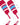 TCK customizable socks Stirrup/Thick Stripe/Thin Stripe/Sock / Large Custom Dugout Baseball Stirrup Socks Pattern E