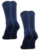 TCK socks 2 Pairs-Navy / Small Athletic Prosport Performance Crew Socks For All Sports