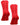 TCK socks 2 Pairs-Scarlet / Small Athletic Prosport Performance Crew Socks For All Sports