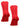 TCK socks 2 Pairs-Scarlet / Small Athletic Prosport Performance Crew Socks For All Sports