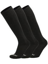 TCK socks 3 Pairs Black / Medium Work & Athletic Over The Calf Socks 6-pack