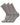 TCK socks 3 Pairs-Grey / Medium Multi Pack Work Crew Socks Athletic Crew Socks