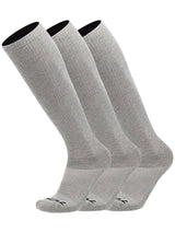 TCK socks 3 Pairs Grey / Medium Work & Athletic Over The Calf Socks 6-pack
