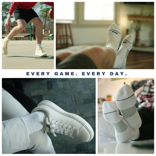 TCK 365 Everyday Crew Socks For Men and Women - Single Pack
