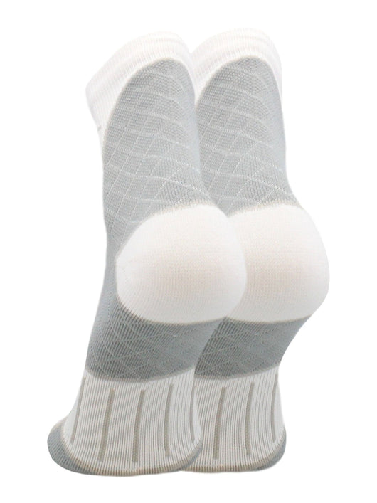 TCK socks Achilles Tendonitis Compression Socks For Women and Men, Low Crew 20-30mmHg Compression