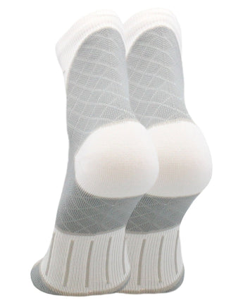TCK socks Achilles Tendonitis Compression Socks For Women and Men, Low Crew 20-30mmHg Compression