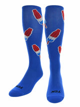 TCK socks Air Force Blue / Large Freedom Pop All-Over Tube Socks