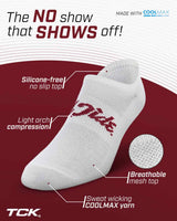 TCK socks Alabama Crimson Tide / One Size TCK Alabama Crimson Tide No Show Liner Socks (3-Pack)