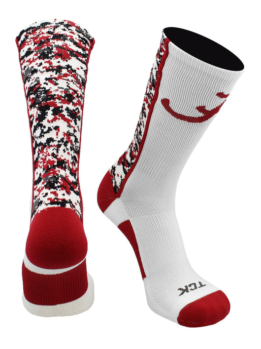 TCK socks Alabama Crimson Tide Socks Digital Camo Crew