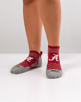 TCK socks Alabama Crimson Tide Tour No Show Tab Socks - Made in USA