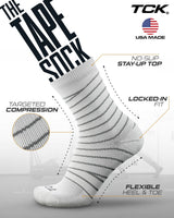 TCK socks Ankle Tape Socks - Support Sock for Basketball & Football