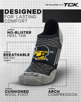 Appalachian State Mountaineers No Show Tour Socks - Made in USA