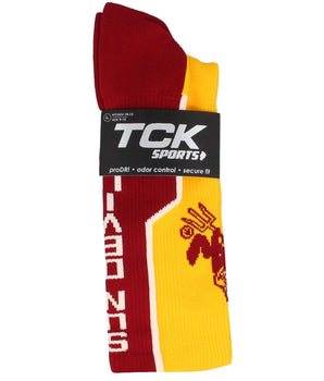 TCK socks Arizona State University Socks ASU Sun Devils Perimeter Crew