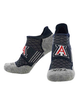 Arizona Wildcats No Show Tour Socks - Made in USA