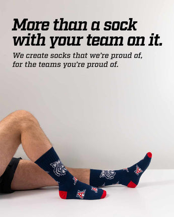 TCK socks Arizona Wildcats Mayhem Crew Socks (Made in USA)