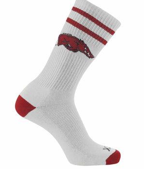 TCK socks Arkansas Razorbacks / Large Arkansas Razorbacks | Vintage | NCAA Mens and Womens Soft Cotton Sock