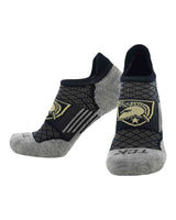 TCK socks Army West Point Black Knights No Show Tour Socks - Made in USA