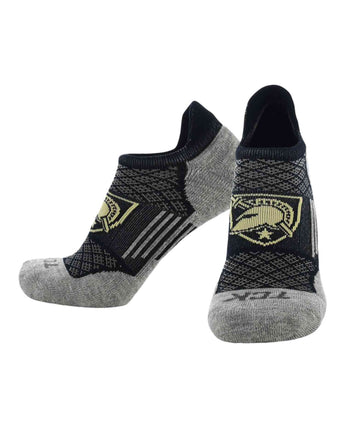 TCK socks Army West Point Black Knights No Show Tour Socks - Made in USA