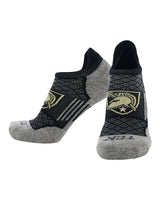 TCK socks Army West Point Black Knights No Show Tour Socks - Made in USA