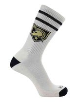 NCAA Vintage College Striped Socks - Army West Point (Large)