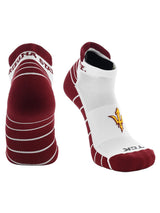 TCK socks ASU White/Maroon / Large ASU Sun Devils Golf Socks