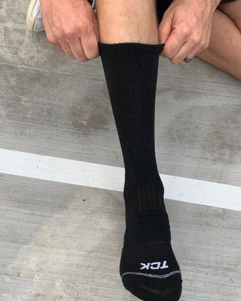 TCK socks Athletic Crew Socks 3-pack - Made with Recycled Yarns