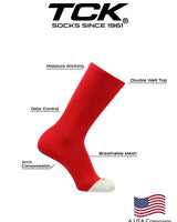 TCK socks Athletic Prosport Performance Crew Socks For All Sports