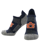 TCK socks Auburn Tigers / Large Auburn Tigers Tour No Show Tab Socks - Made in USA