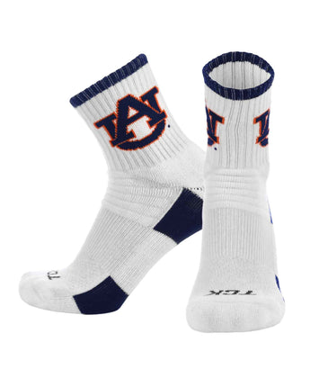 TCK socks Auburn Tigers / Large NCAA Quarter Socks - Auburn Tigers