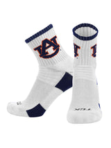TCK socks Auburn Tigers / Large NCAA Quarter Socks - Auburn Tigers