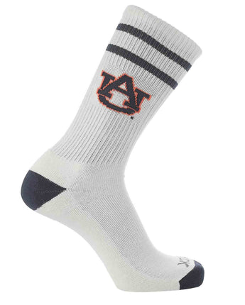 NCAA Vintage College Striped Socks - Auburn Tigers (Large)