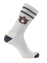 NCAA Vintage College Striped Socks - Auburn Tigers (Large)