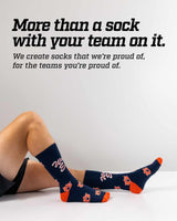 TCK socks Auburn Tigers Mayhem Crew Socks (Made in USA)