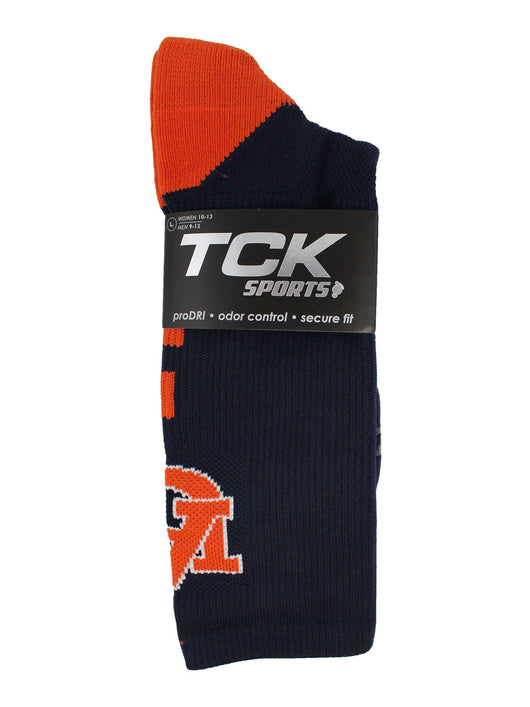 TCK socks Auburn Tigers Socks Baseline Crew