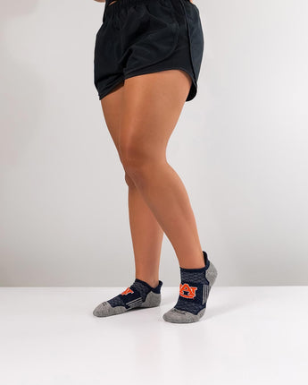 TCK socks Auburn Tigers Tour No Show Tab Socks - Made in USA