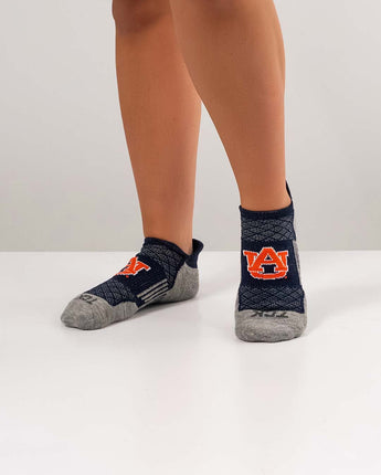 TCK socks Auburn Tigers Tour No Show Tab Socks - Made in USA