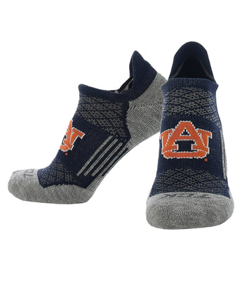 TCK socks Auburn Tigers Tour No Show Tab Socks - Made in USA