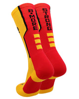 TCK socks Baltimore Socks Crew Length Bmore Strong Socks