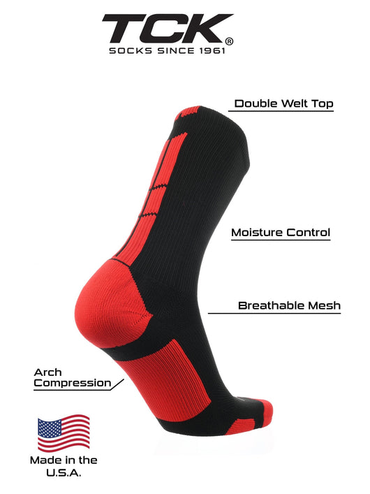 TCK socks Baseline 3.0 Athletic Crew Socks