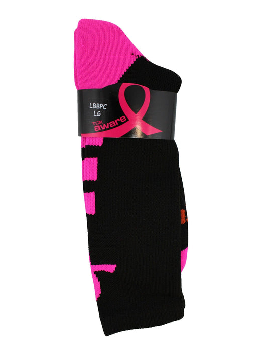 TCK socks Baseline Breast Cancer Awareness Crew Socks