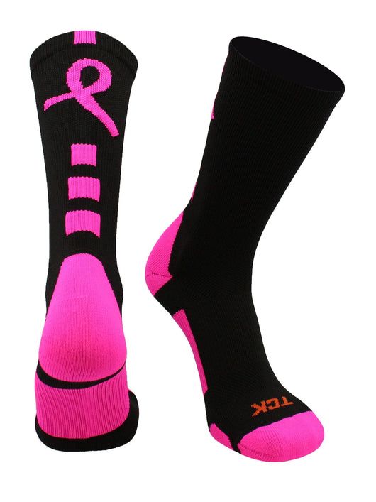 TCK socks Baseline Breast Cancer Awareness Crew Socks