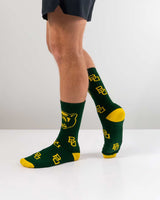 TCK socks Baylor Bears Mayhem Crew Socks (Made in USA)