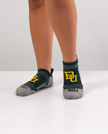 TCK socks Baylor Bears Tour No Show Tab Socks - Made in USA