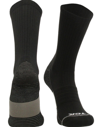 TCK socks Black-1 Pack / Medium TCK 365 Everyday Crew Socks For Men and Women - Single Pack