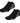 TCK socks Black-2 Pair / Large Plantar Fasciitis Running Socks 2-pack