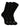 TCK socks Black-3 Pack / Large Athletic Crew Socks 3-pack - Made with Recycled Yarns