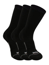 TCK socks Black-3 Pack / Medium TCK 365 Everyday Crew Socks For Men and Women - 3 Pairs